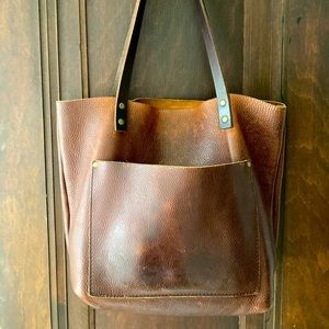 Portland Leather Tote Purse Mystery Bag Medium Size